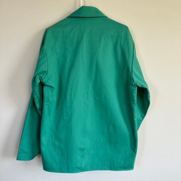 Westex Proban FR-7A Flame-Resistant Shirt Men's Size L Jacket Green Snap-Button - Picture 7 of 9